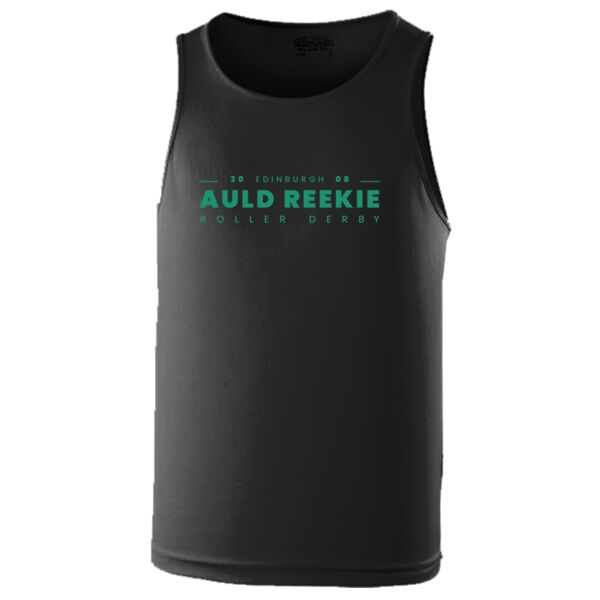 Player Vest. Name & Number Black Thumbnail